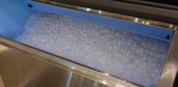 commercial ice machine top view